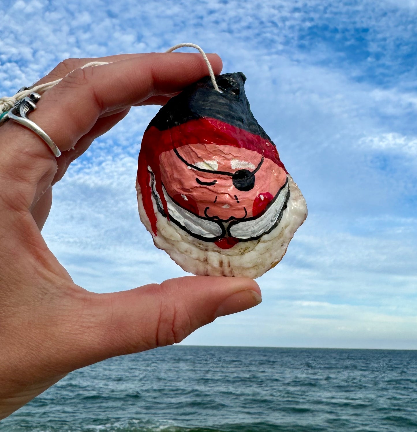 “Pirate Paul” Oyster Ornament