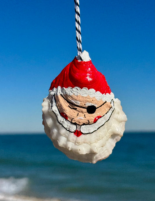 “Jerry” Santa Pirate Oyster Ornament