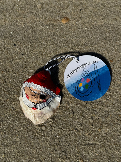 “Killian” Santa Pirate Oyster Ornament