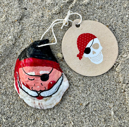 “Pirate Paul” Oyster Ornament