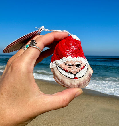 “Thomas” Santa Pirate Oyster Ornament