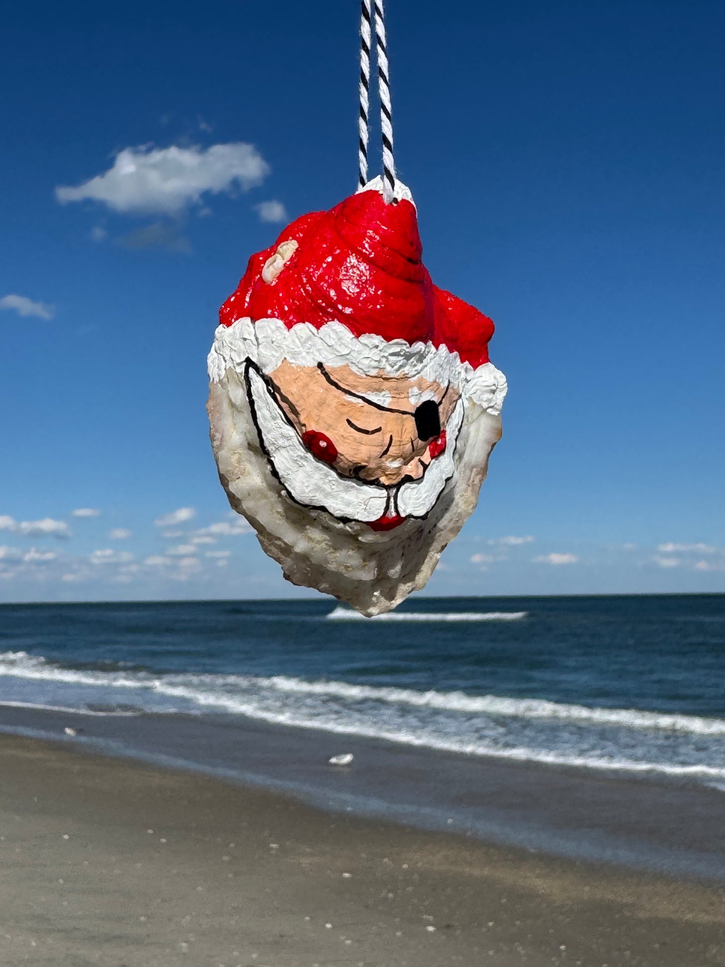 “Killian” Santa Pirate Oyster Ornament